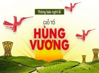 Thông báo nghỉ lễ Giỗ Tổ Hùng Vương 2020