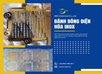 Đánh bóng điện hóa Inox - Phương pháp tạo điểm nhấn cho bề mặt sáng bóng